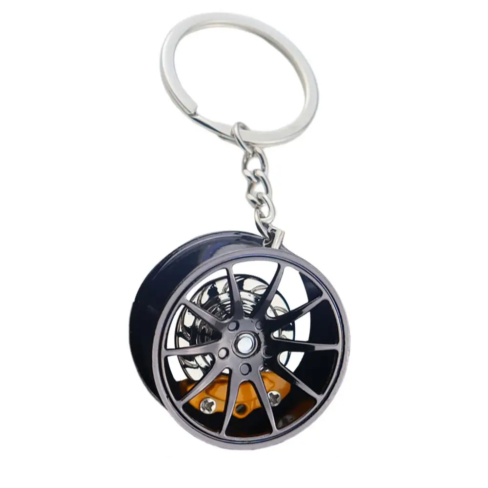 Wheel + Brakes Keychain