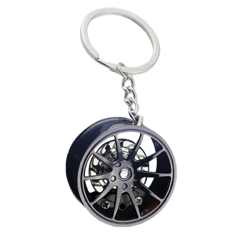 Wheel + Brakes Keychain
