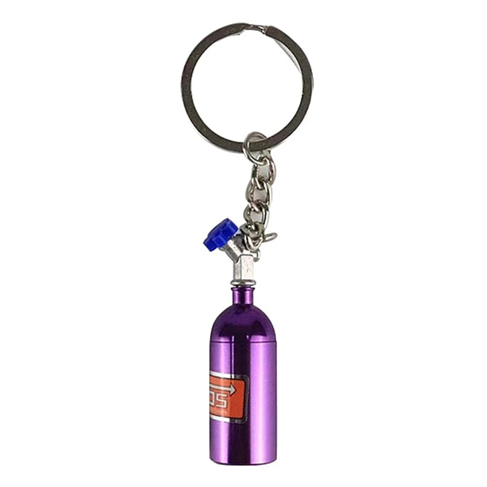 NOS Nitrous Bottle Keychain