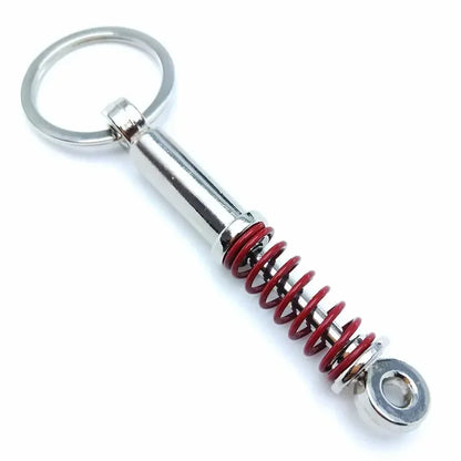Coilover Shock and Spring Keychain