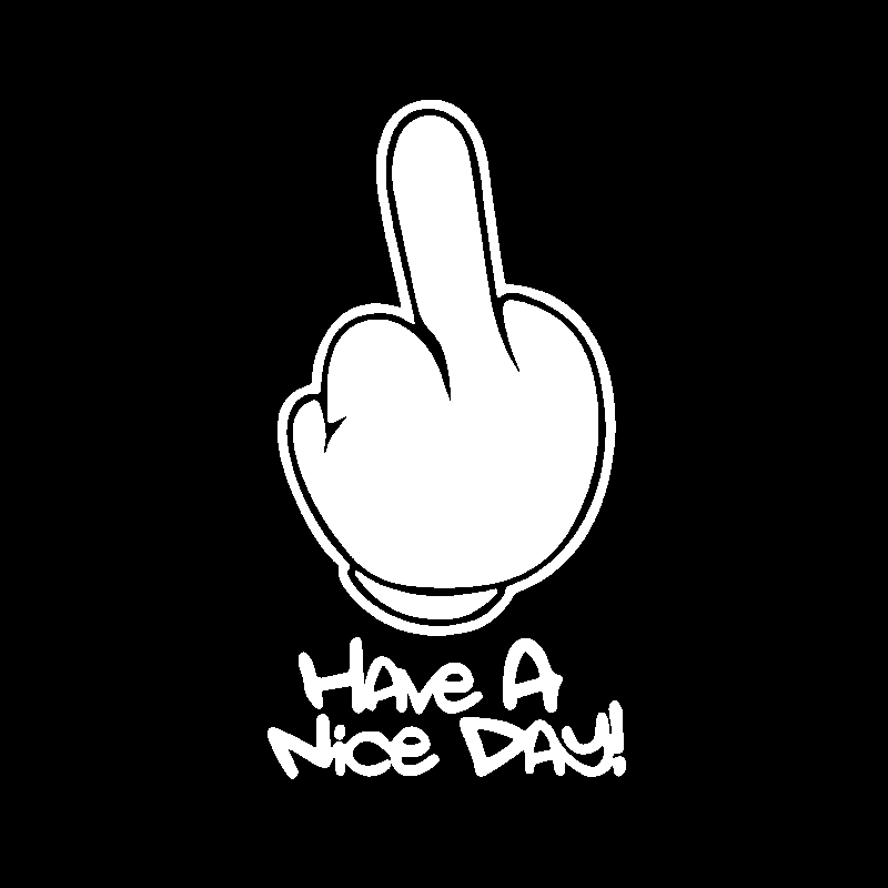 Have A Nice Day! Sticker