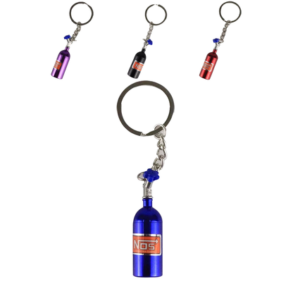 NOS Nitrous Bottle Keychain