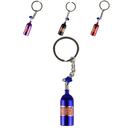 NOS Nitrous Bottle Keychain