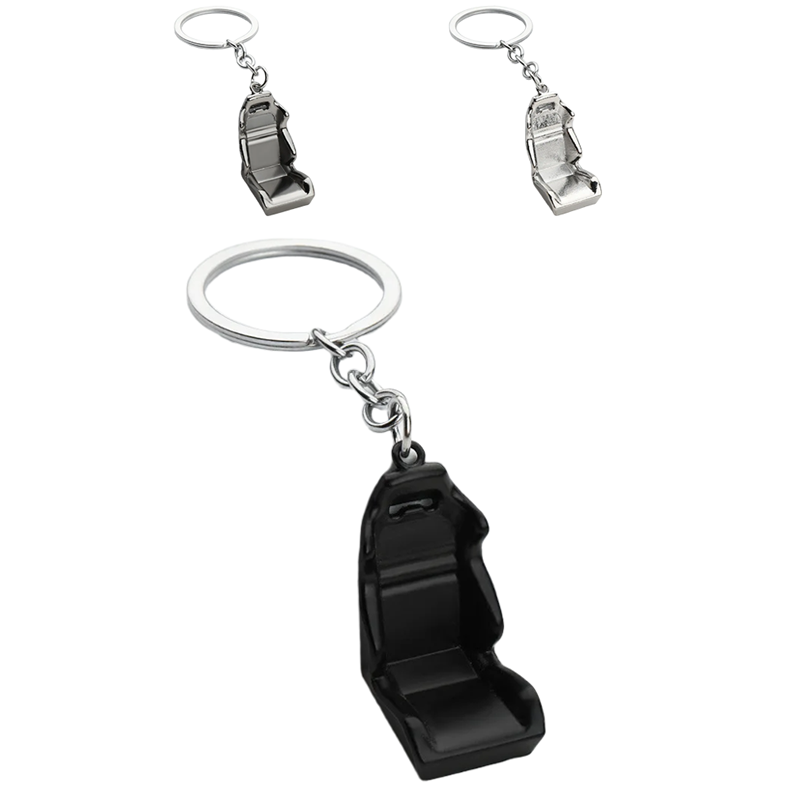 Sport Car Seat Keychain