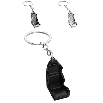 Sport Car Seat Keychain