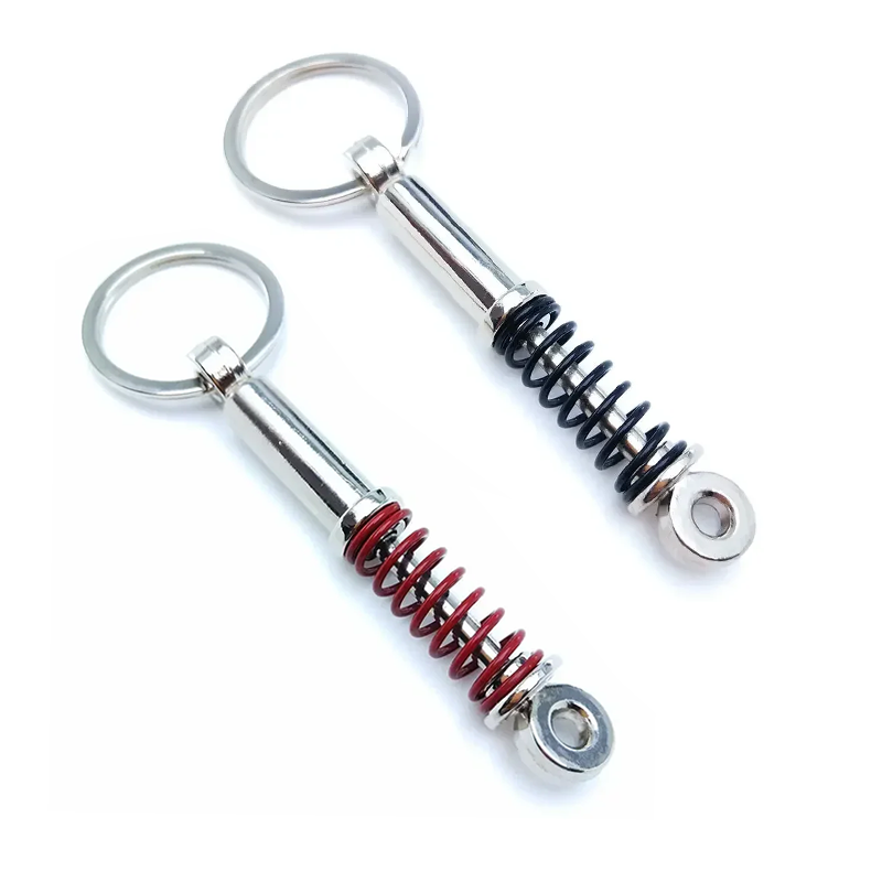 Coilover Shock and Spring Keychain