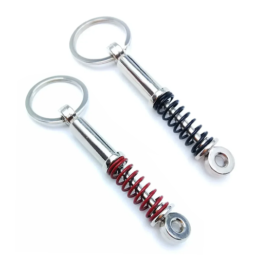 Coilover Shock and Spring Keychain